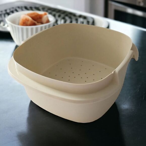 Tupperware Microwave Steamer 887-14 Insert ONLY Cookware Replacement Piece Vtg. - Picture 16 of 16